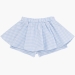 Юбка-шорты для девочек Mini Maxi, модель 7046, цвет голубая/клетка