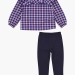 Комплект для девочек Mini Maxi, модель 4952, цвет клетка