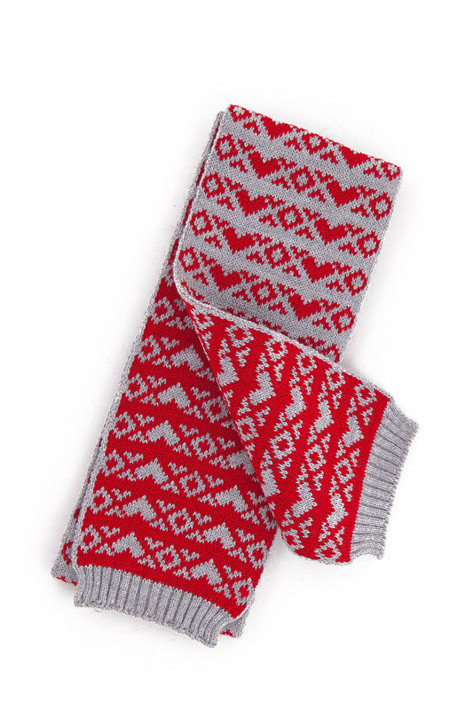 Шарф для девочки Герда, Миалт серый - Шарфы