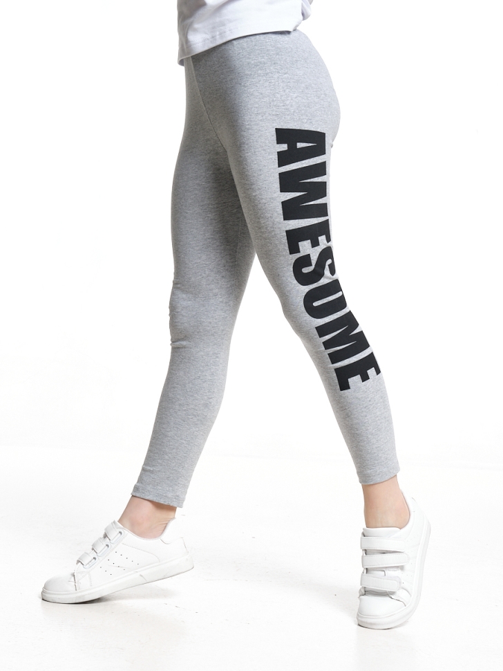 Легинсы для девочек Mini Maxi, модель 6603, цвет серый - Легинсы / лосины