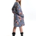 Платье для девочек Mini Maxi, модель 7844, цвет синий/мультиколор/мультиколор