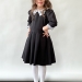 Платье для девочки школьное БУШОН SK11, цвет черный