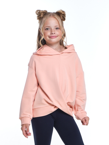 Джемпер для девочек Mini Maxi, модель 7525, цвет кремовый - Толстовки с капюшоном / худи