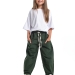 Брюки для девочек Mini Maxi, модель 7964, цвет зеленый/хаки