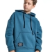 Худи для мальчиков Mini Maxi, модель 8018, цвет бирюзовый