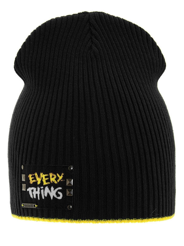 Шапка для мальчика Every-2, Миалт черный - Шапки весна-осень