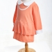 Платье для девочек Mini Maxi, модель 0477, цвет персиковый
