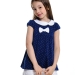 Футболка для девочек Mini Maxi, модель 1632, цвет синий/мультиколор