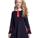 Платье для девочек Mini Maxi, модель 4514, цвет темно-синий