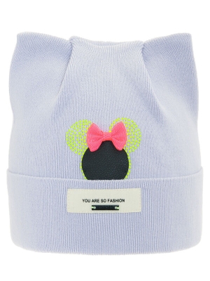 Шапка для девочки Витаминка, Миалт бледно-сиреневый, весна-осень