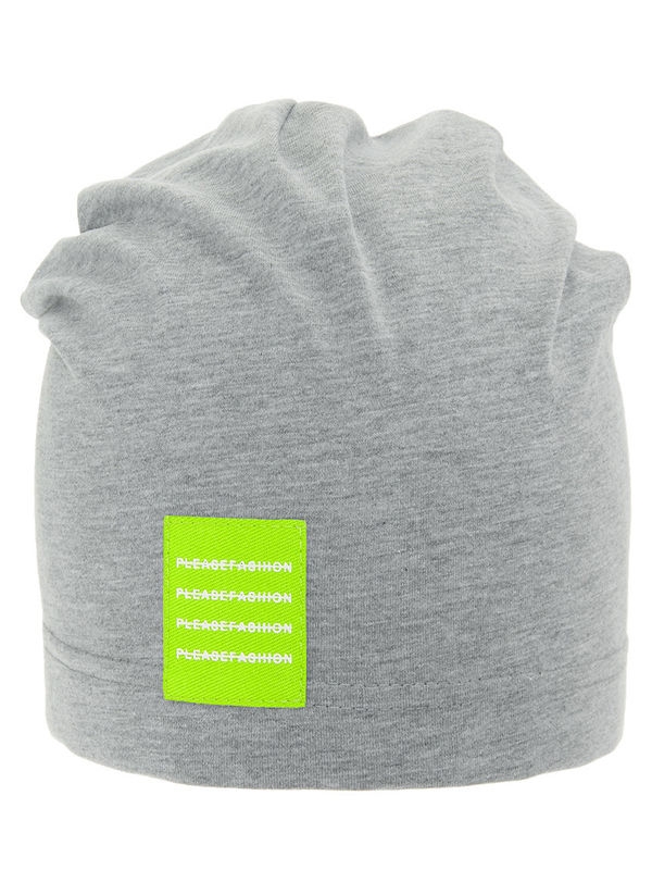 Шапка Дрейф, Миалт серый/меланж, лето - Шапки весна-осень