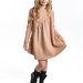 Платье для девочек Mini Maxi, модель 7843, цвет бежевый