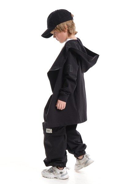 Куртка для мальчиков Mini Maxi, модель 78333, цвет черный - Куртки олимпийки для мальчиков