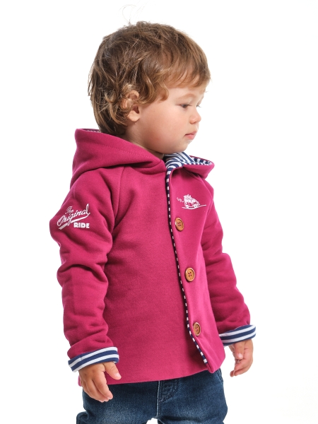 Куртка для мальчиков Mini Maxi, модель 6710, цвет лиловый - Бомберы / куртки