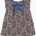 Платье для девочек Mini Maxi, модель 3350, цвет коричневый/мультиколор