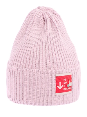 Шапка для девочки Арт-Деко, Миалт бледно-розовый, весна-осень