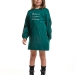 Платье для девочек Mini Maxi, модель 8054, цвет темно-зеленый