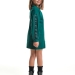 Платье для девочек Mini Maxi, модель 8054, цвет темно-зеленый
