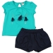 Комплект одежды для девочек Mini Maxi, модель 3419/3420, цвет бирюзовый