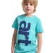 Футболка для мальчиков Mini Maxi, модель 4509, цвет бирюзовый