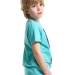 Футболка для мальчиков Mini Maxi, модель 4509, цвет бирюзовый