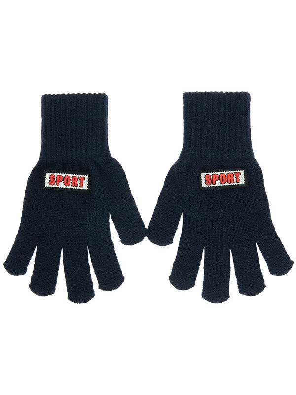Перчатки для мальчика Forest, Миалт темно-синий, весна-осень - Перчатки