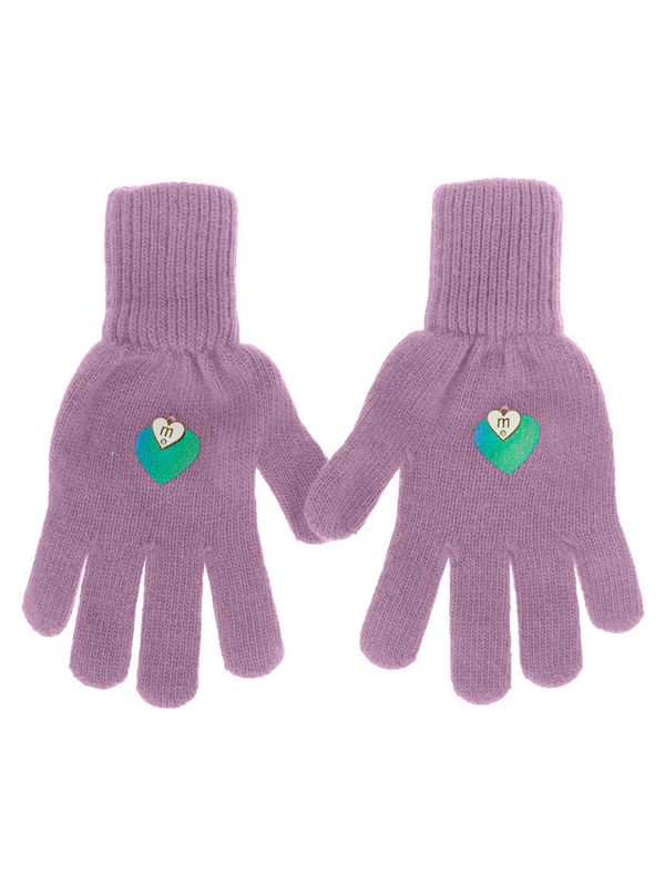Перчатки для девочки Катерина, Миалт черничный - Перчатки