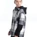 Рубашка для мальчиков Mini Maxi, модель 7782, цвет черный/белый/клетка