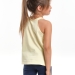 Футболка для девочек Mini Maxi, модель 1920, цвет желтый