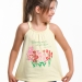 Футболка для девочек Mini Maxi, модель 1920, цвет желтый