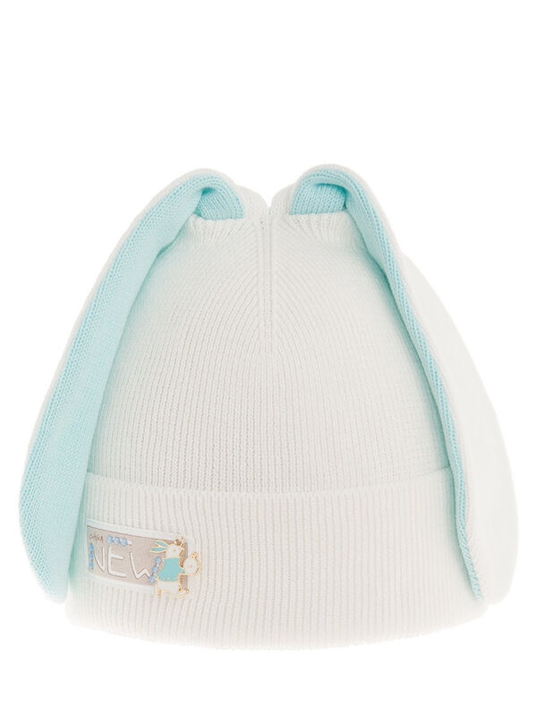 Шапка для девочки Тиффани, Миалт белый, весна-осень - Для девочек весна-осень