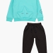 Спортивный костюм для девочек Mini Maxi, модель 255, цвет бирюзовый