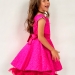 Платье для девочки праздничное БУШОН ST36, цвет фуксия