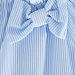 Блузка для девочек Mini Maxi, модель 7120, цвет голубой/мультиколор