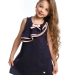 Платье для девочек Mini Maxi, модель 1639, цвет синий/розовый
