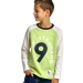 Лонгслив для мальчиков Mini Maxi, модель 0151, цвет салатовый