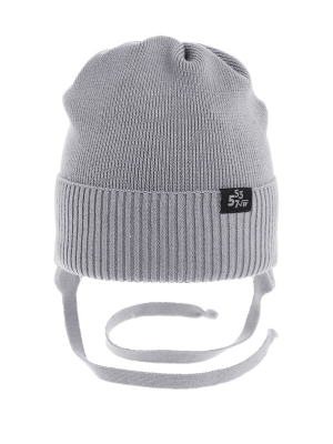 Шапка для мальчика Азарт, Миалт серый, весна-осень