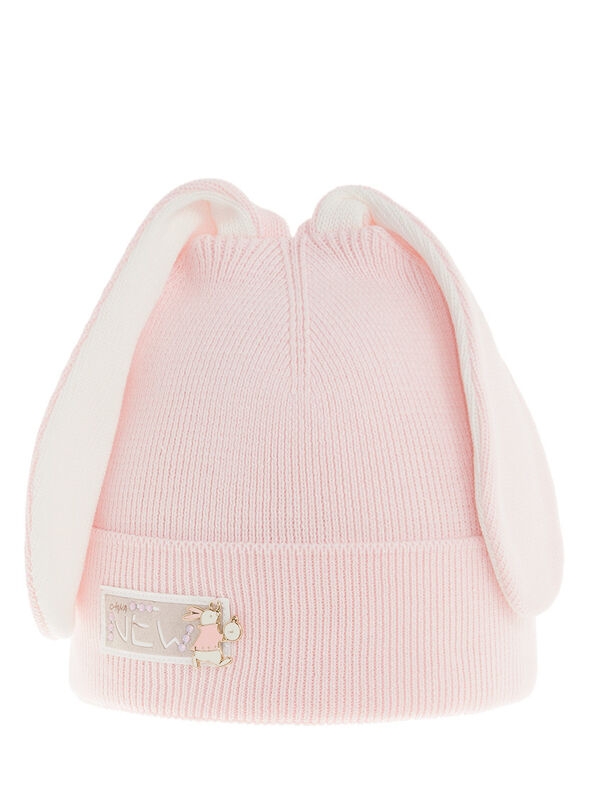 Шапка для девочки Тиффани, Миалт бледно-розовый, весна-осень - Для девочек весна-осень