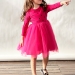 Платье для девочки нарядное БУШОН ST51, цвет фуксия