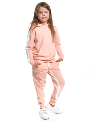 Спортивный костюм для девочек Mini Maxi, модель 7607, цвет кремовый