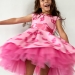 Платье для девочки нарядное БУШОН ST10, стиляги цвет барби