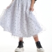 Юбка для девочек Mini Maxi, модель 7608, цвет белый/мультиколор