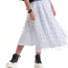 Юбка для девочек Mini Maxi, модель 7608, цвет белый/мультиколор