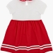 Платье для девочек Mini Maxi, модель 1579, цвет белый/красный