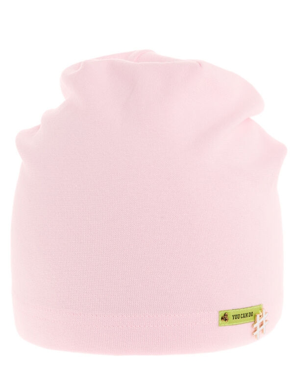 Шапка для девочки Аукцион, Миалт светло-розовый, лето - Для девочек весна-осень
