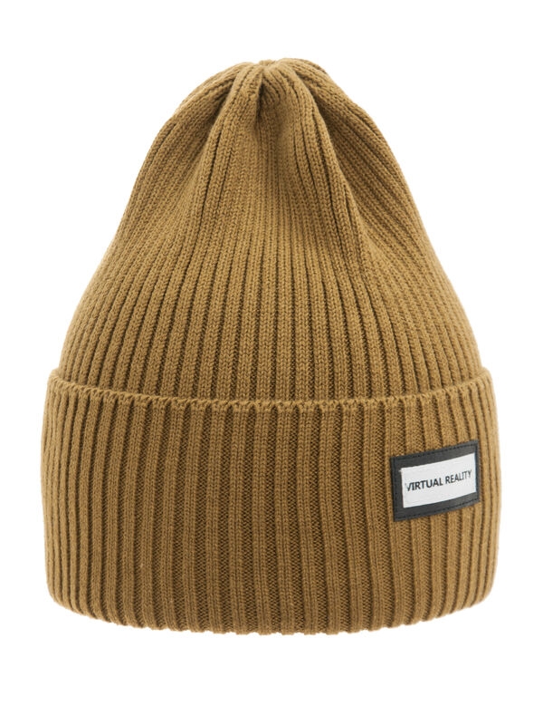 Шапка для мальчика Виртуал, Миалт темно-горчичный, весна-осень - Шапки весна-осень