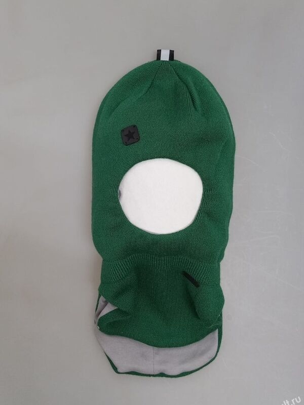 Шлем для мальчика Проводник, Миалт зеленая/хвоя - Шлемы осень-зима