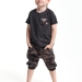 Комплект для мальчиков Mini Maxi, модель 7639/7640, цвет черный/камуфляж
