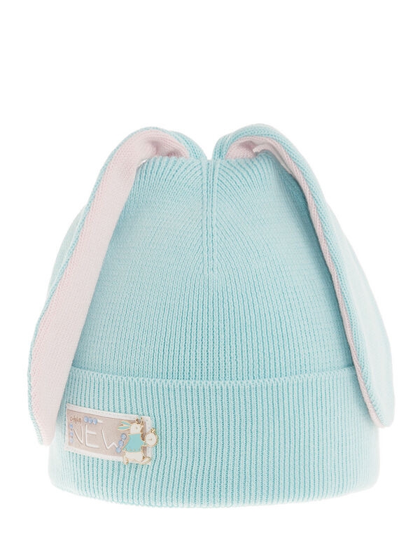 Шапка для девочки Тиффани, Миалт светло-мятный, весна-осень - Для девочек весна-осень