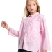 Рубашка для девочек Mini Maxi, модель 7956, цвет розовый/клетка